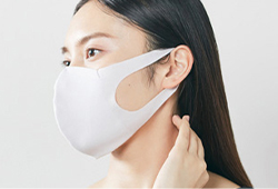 新型コロナウイルスの感染拡大抑止に向けて ～肌着屋さんがつくった肌にやさしい布製マスク～