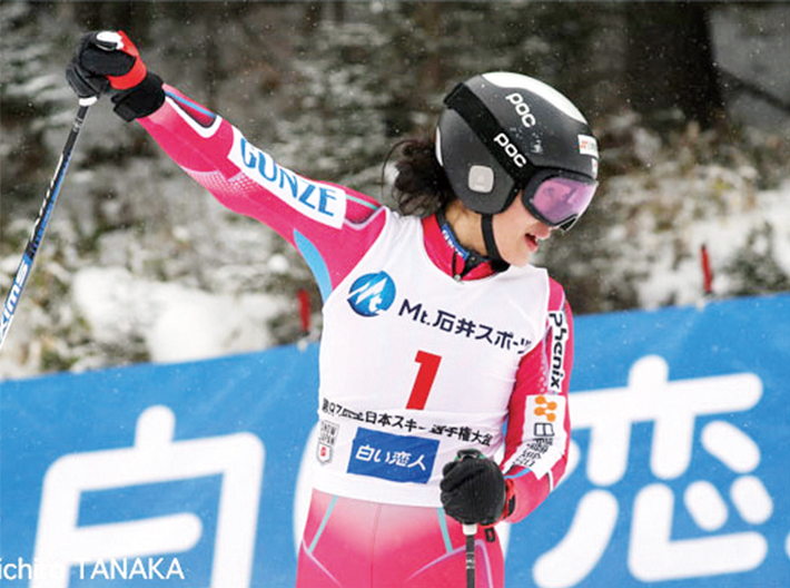 アルペンスキーヤー 安藤麻選手