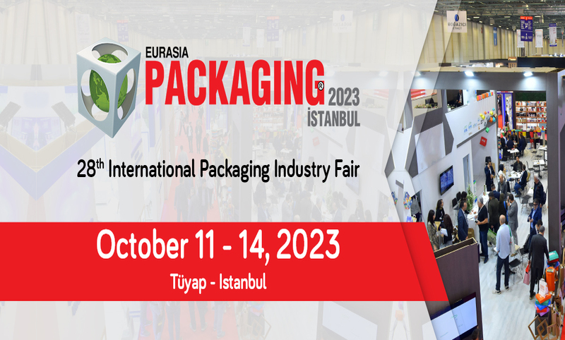 Announcement of exhibiting at Eurasia Packaging Istanbul 2023