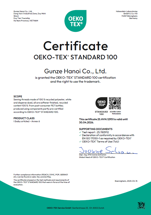 OEKOTEX RECYCLE