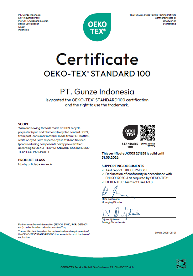 OEKOTEX RECYCLE